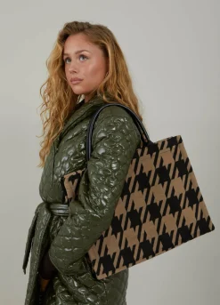 Bag In Houndstooth