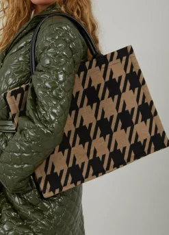Bag In Houndstooth