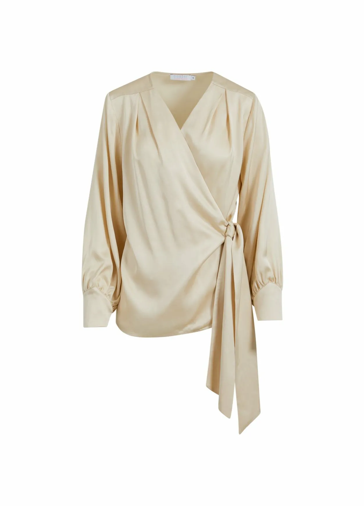 Blouse W. Wrap Effect
