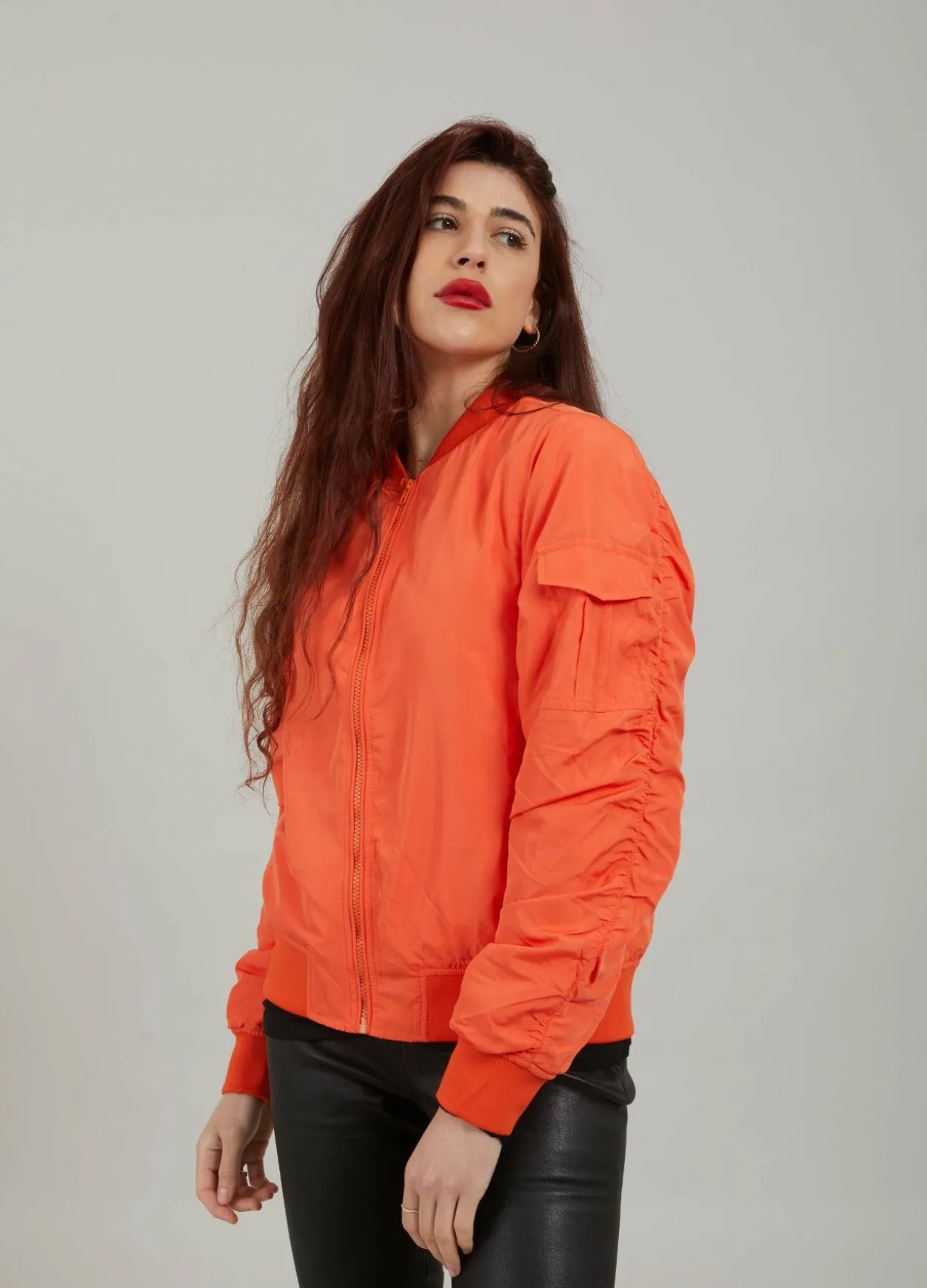 Cc Heart Amber Bomber Jacket