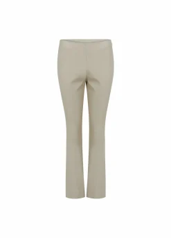 Cc Heart Cropped Leather Leggings