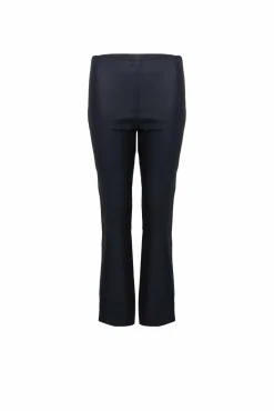 Cc Heart Cropped Leather Leggings