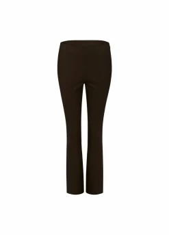 Cc Heart Cropped Leather Leggings