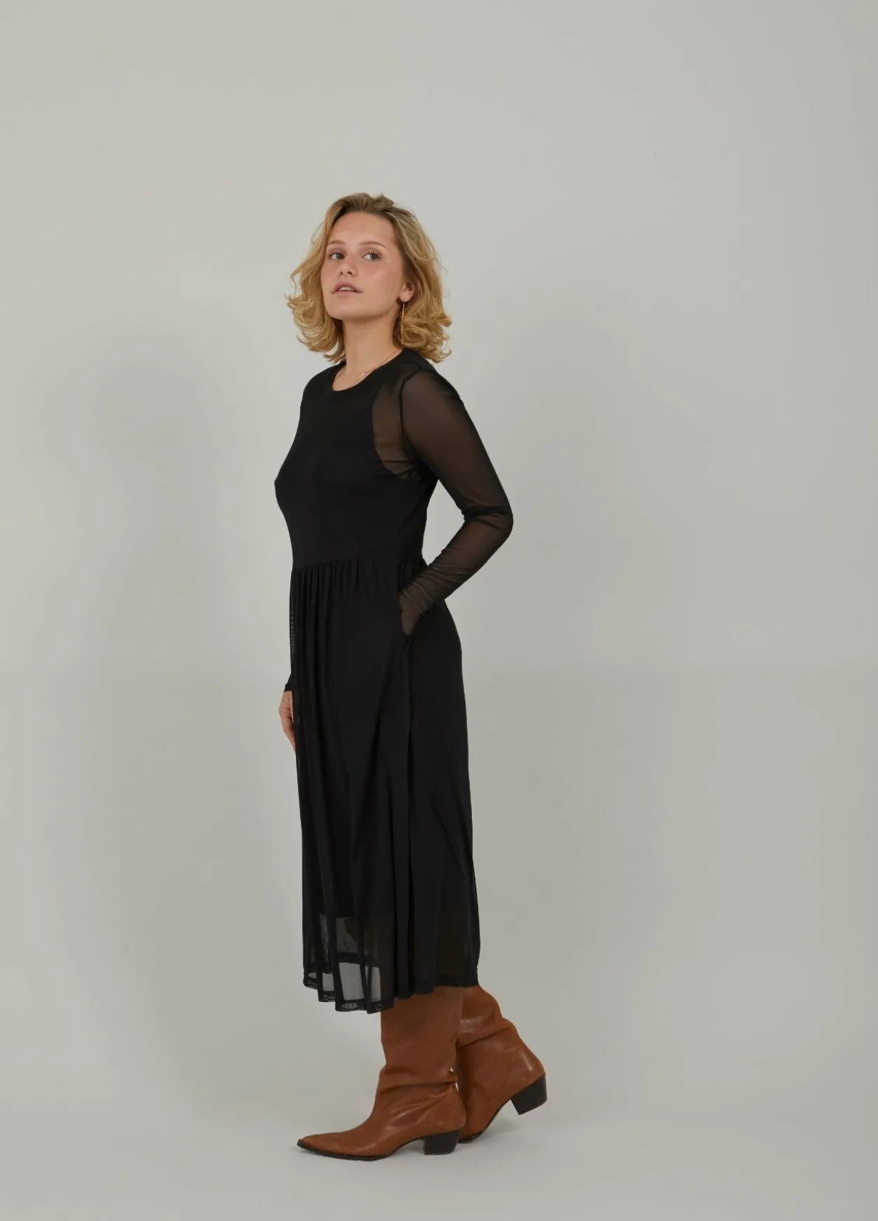 Cc Heart Eve Mesh Dress