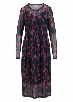 Cc Heart Eve Mesh Dress Print