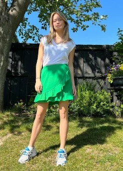 Cc Heart Holly Skirt W. Ruffles
