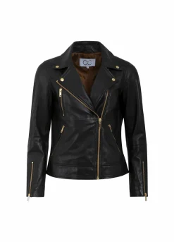 Cc Heart Leather Jacket