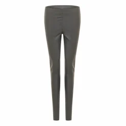 Cc Heart Leather Leggings