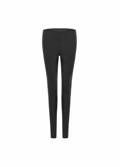 Cc Heart Leather Leggings