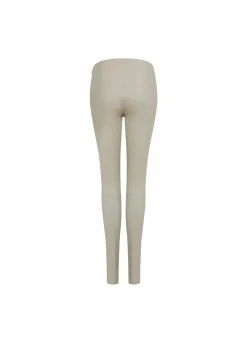 Cc Heart Leather Leggings