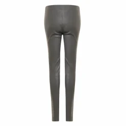 Cc Heart Leather Leggings