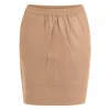 Cc Heart Leather Skirt