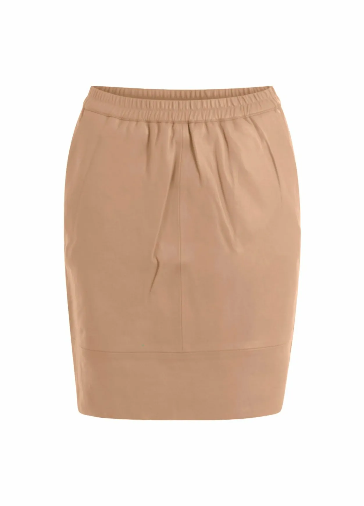 Cc Heart Leather Skirt
