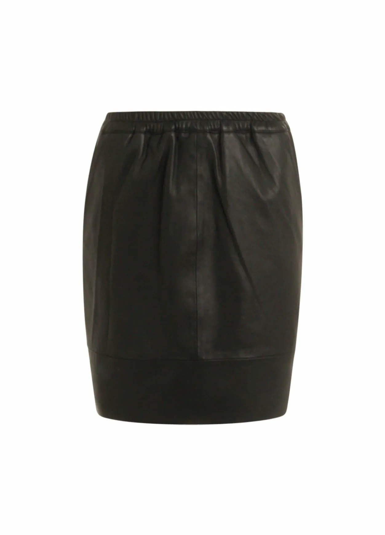 Cc Heart Leather Skirt