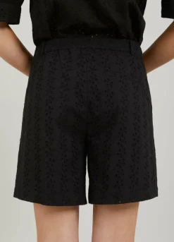 Cc Heart Lena Shorts W. Broderie Anglaise