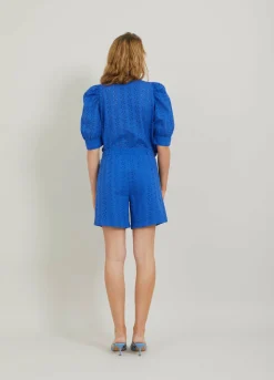 Cc Heart Lena Shorts W. Broderie Anglaise