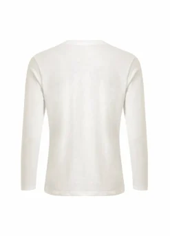Cc Heart Long Sleeve V-Neck T-Shirt