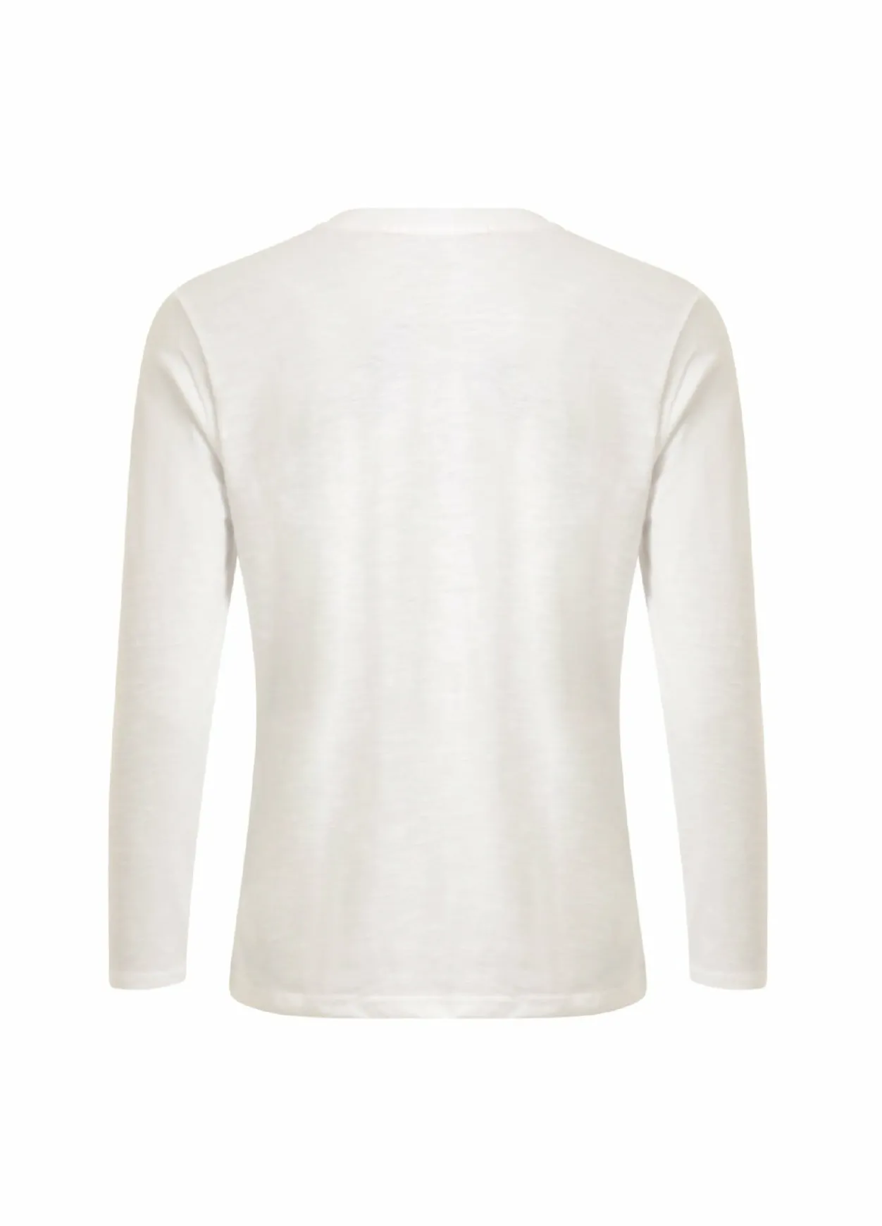 Cc Heart Long Sleeve V-Neck T-Shirt