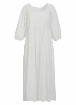 Cc Heart Nora Dress W. Broderie Anglaise