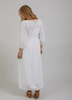 Cc Heart Nora Dress W. Broderie Anglaise