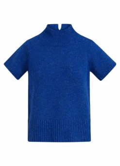 Cc Heart Short Sleeve Alpaca Top
