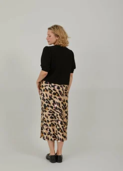 Cc Heart Skyler Mid Length Printed Skirt