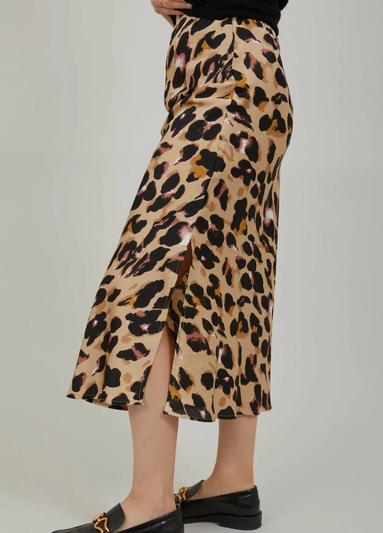 Cc Heart Skyler Mid Length Printed Skirt