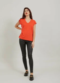 Cc Heart V-Neck T-Shirt
