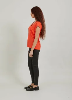 Cc Heart V-Neck T-Shirt