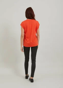 Cc Heart V-Neck T-Shirt