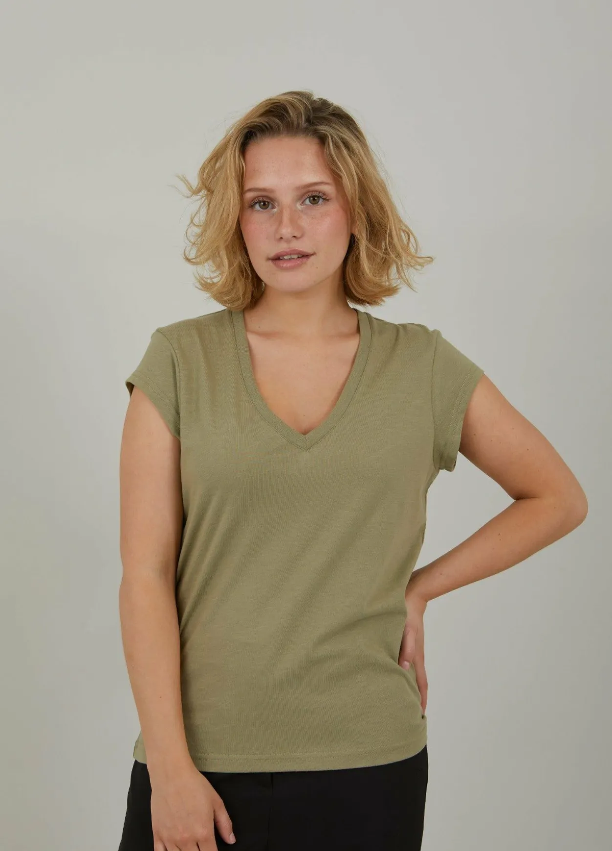 Cc Heart V-Neck T-Shirt