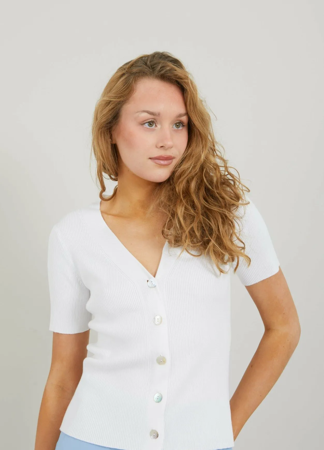 Cc Heart Willa Short Sleeve Cardigan