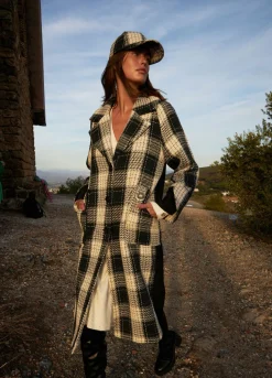 Check Mix Coat