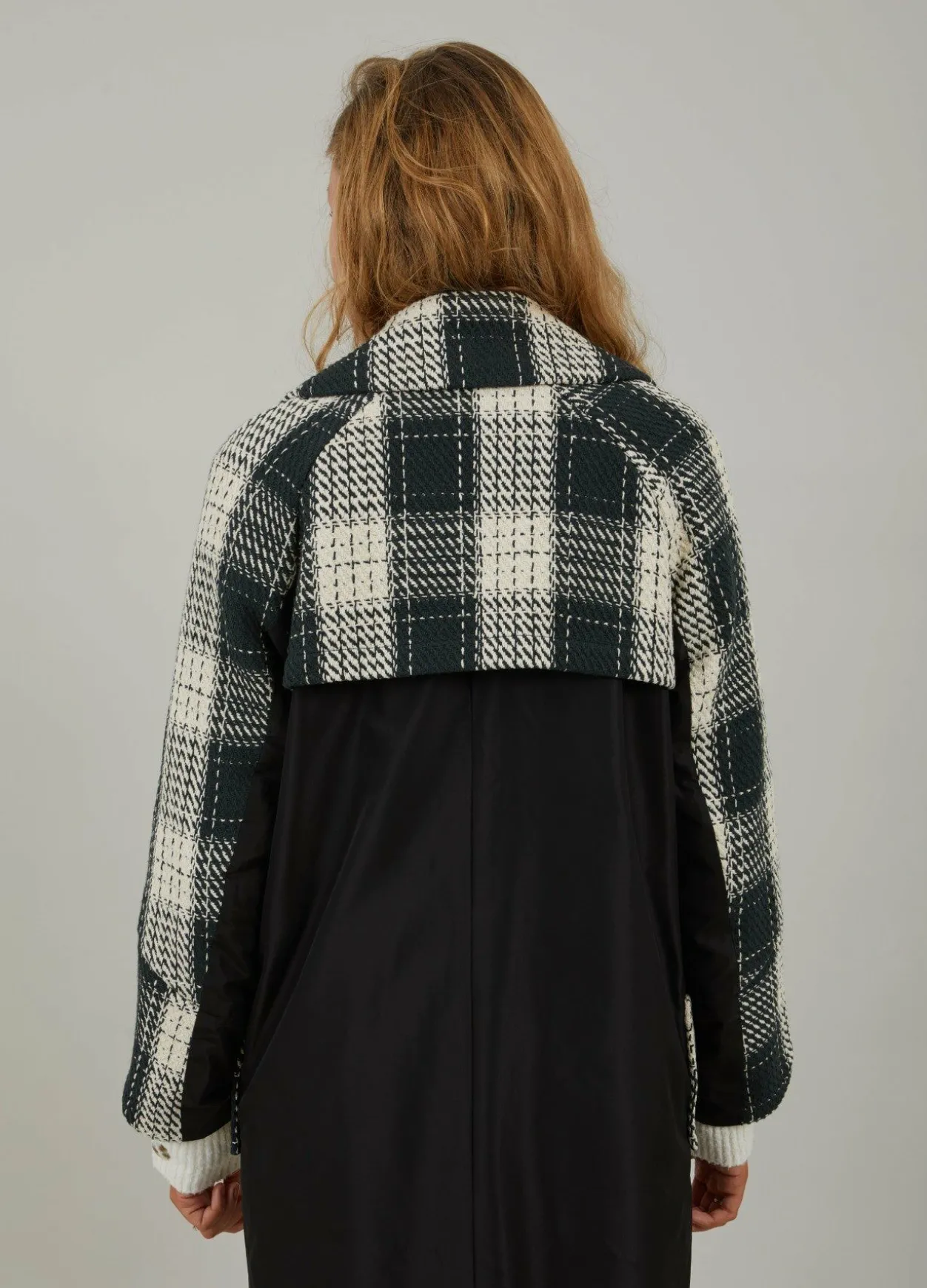 Check Mix Coat