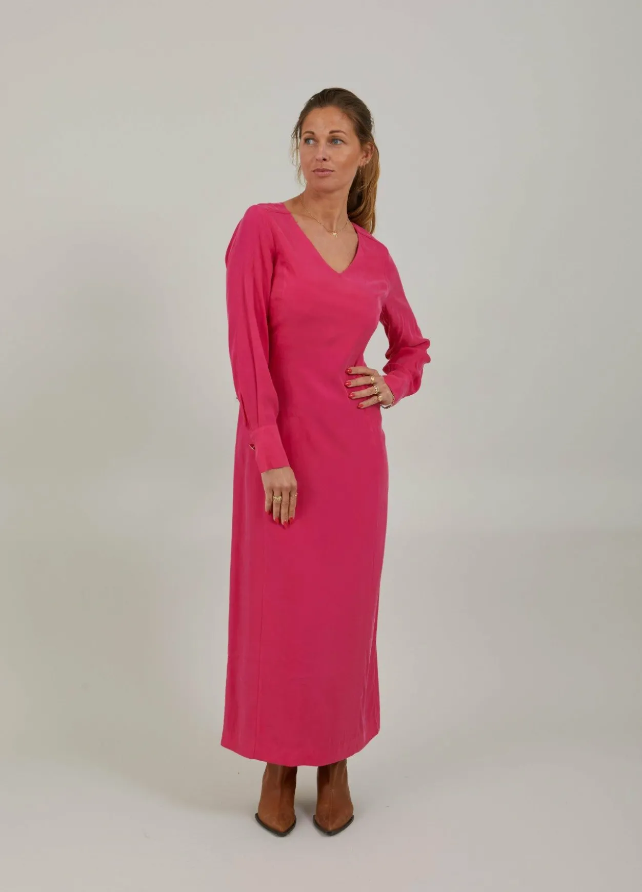 Dress In Cupro