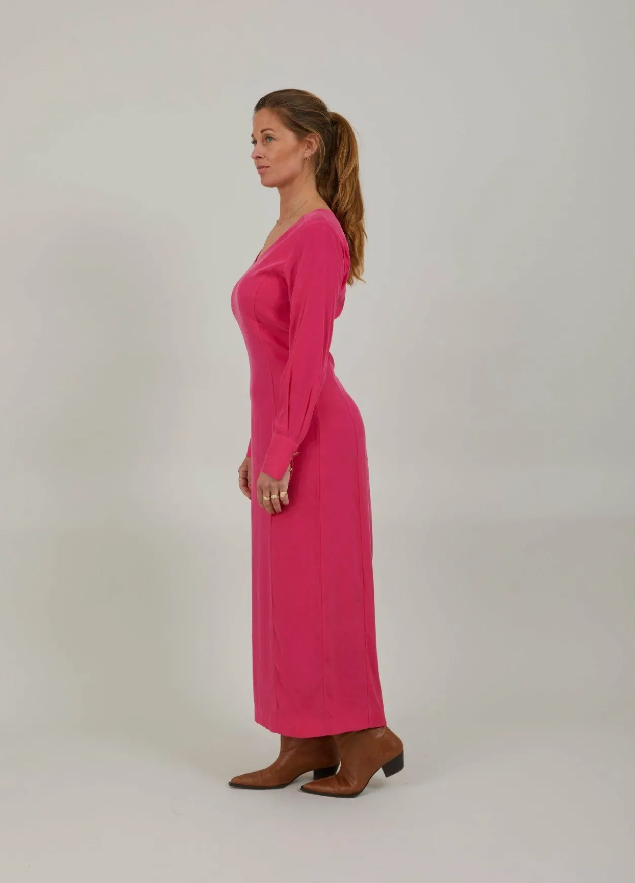 Dress In Cupro