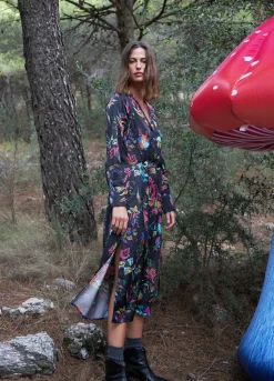 Dress In Glow Print