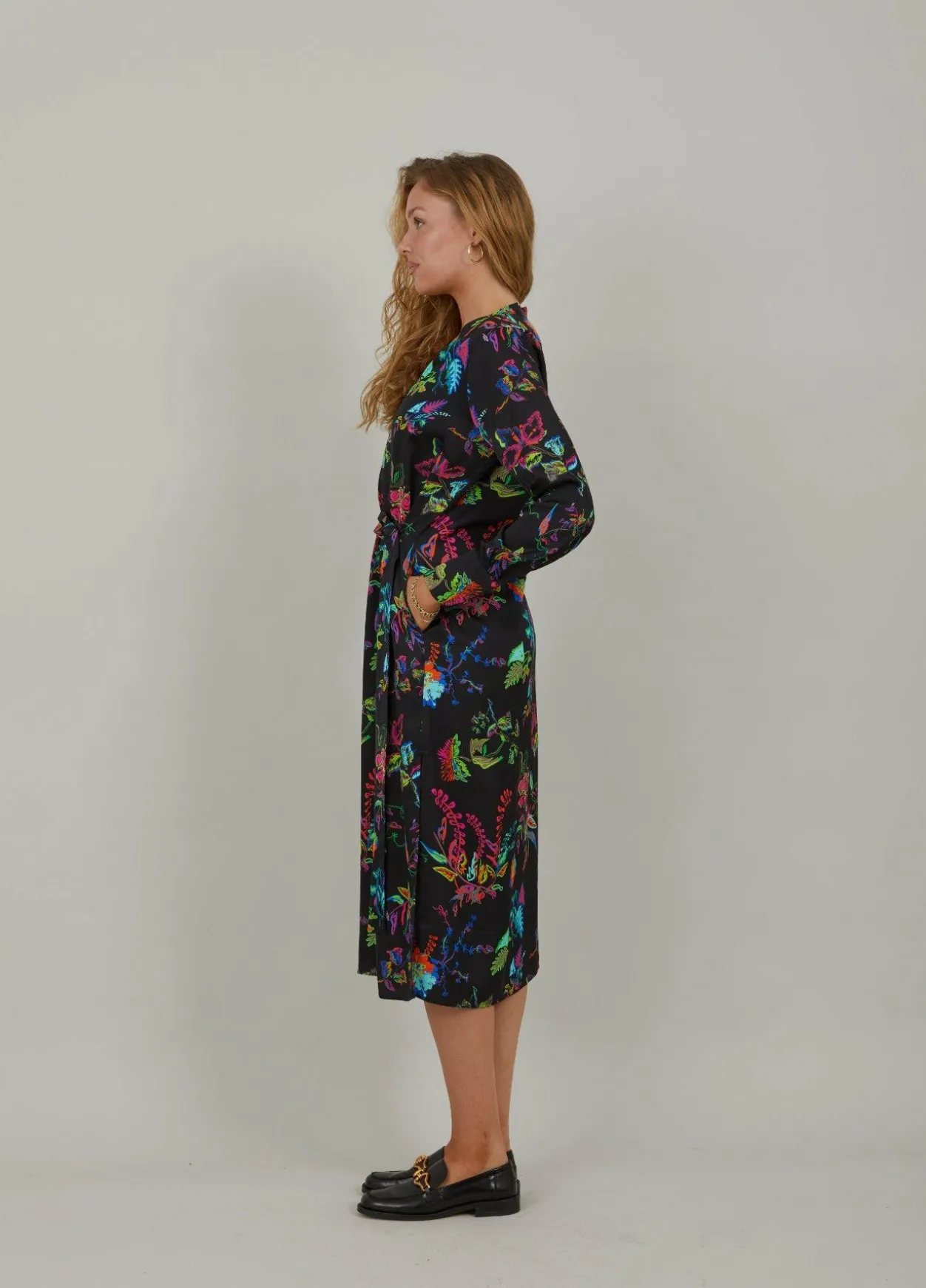 Dress In Glow Print