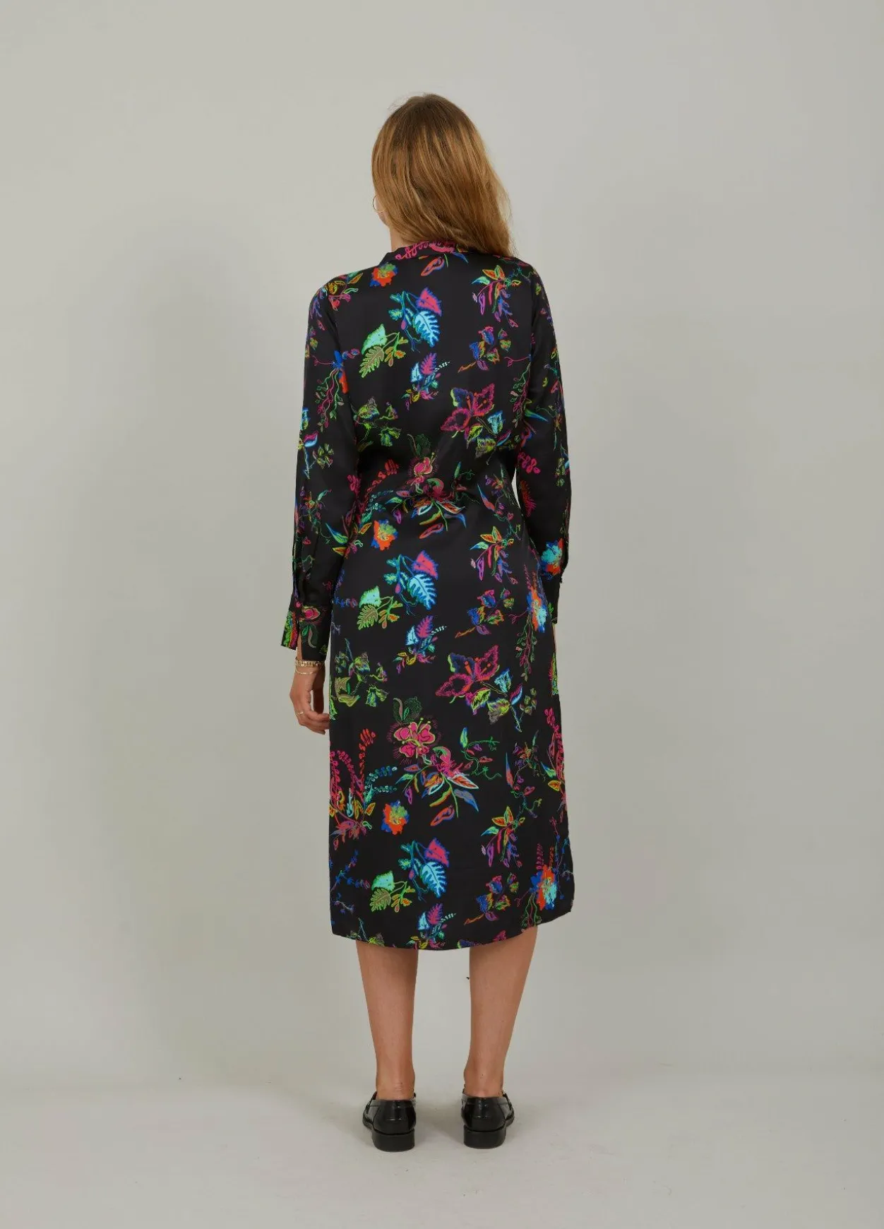 Dress In Glow Print