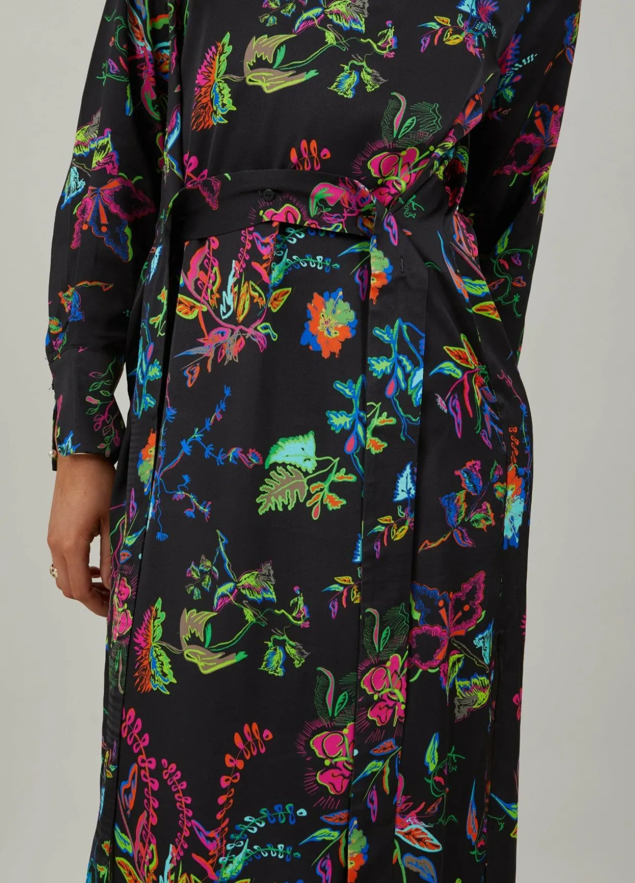 Dress In Glow Print