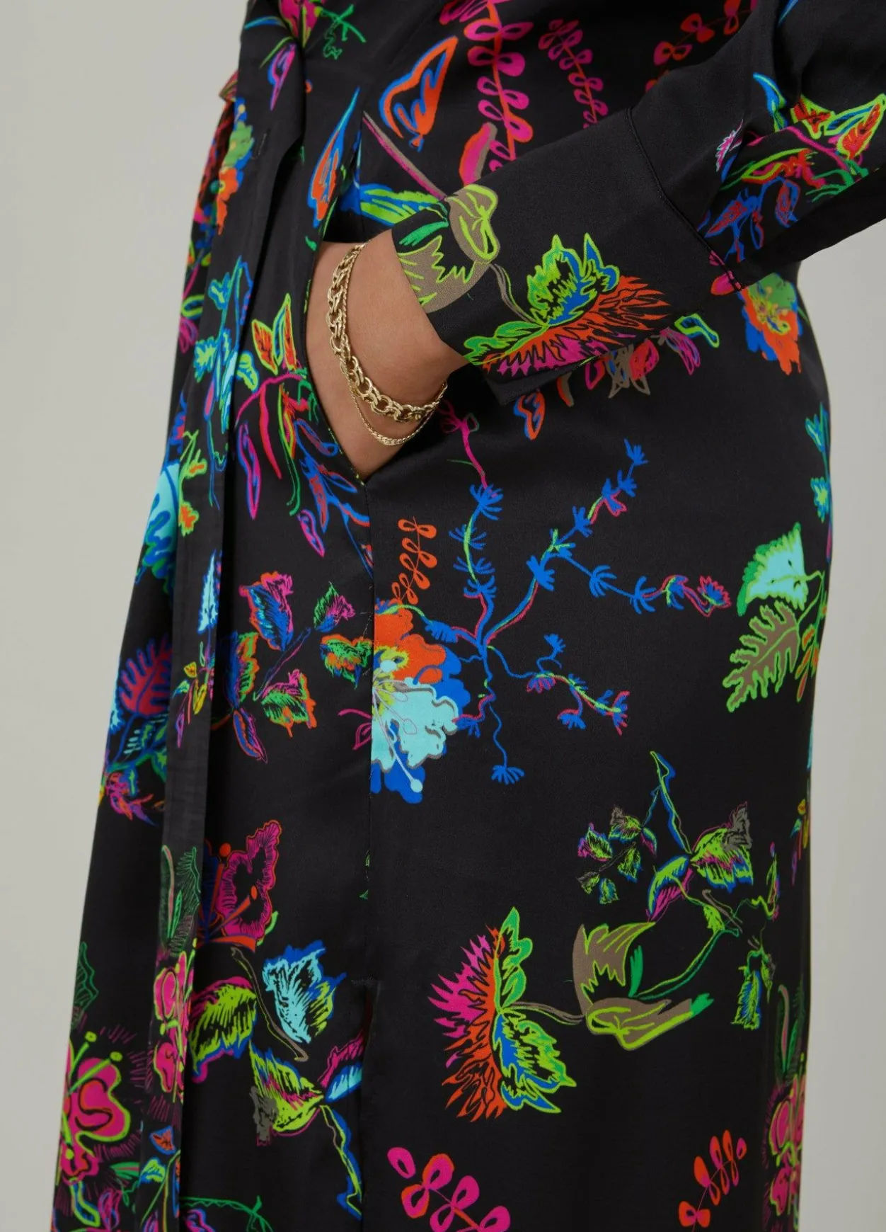 Dress In Glow Print
