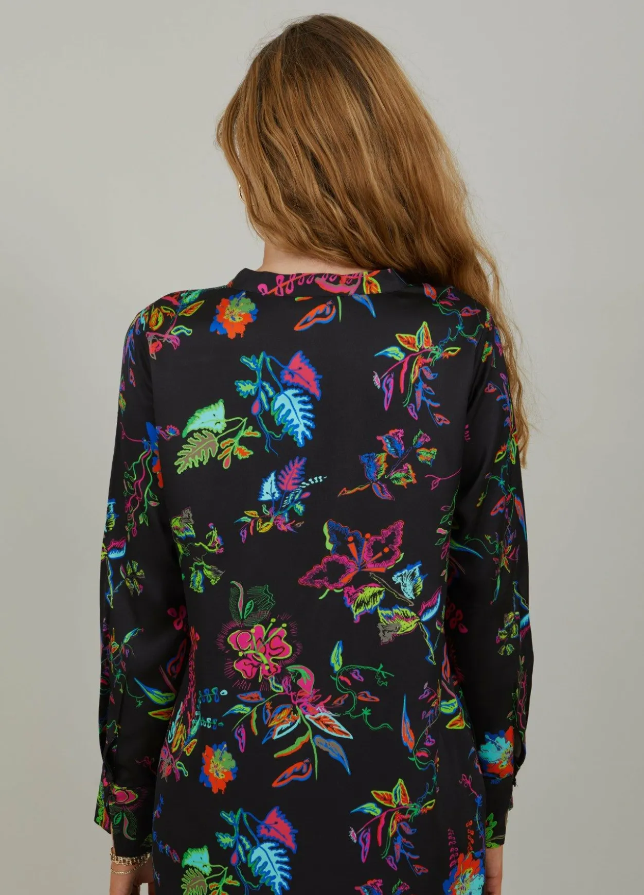 Dress In Glow Print