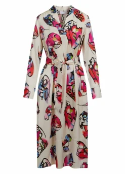 Dress W. Butterfly Print