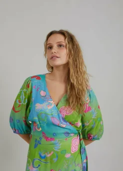 Dress W. Game On Print