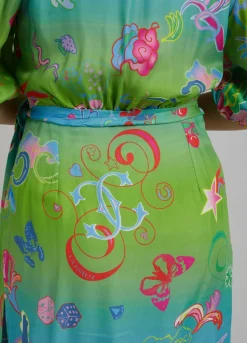Dress W. Game On Print