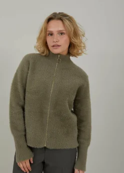 Fluffy Knit Cardigan