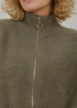 Fluffy Knit Cardigan