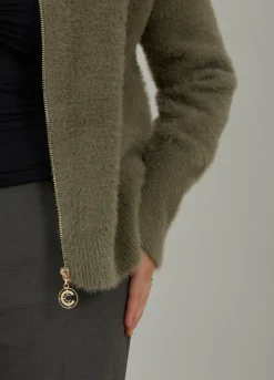 Fluffy Knit Cardigan