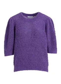 Knit W. Puff Sleeves