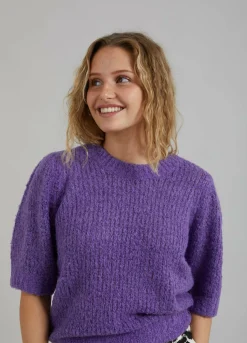 Knit W. Puff Sleeves
